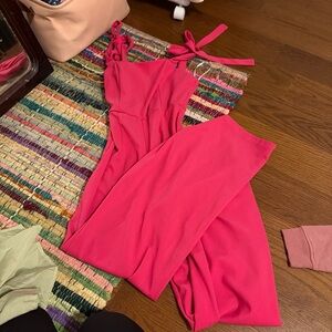 Elegant Pink Jumpsuit